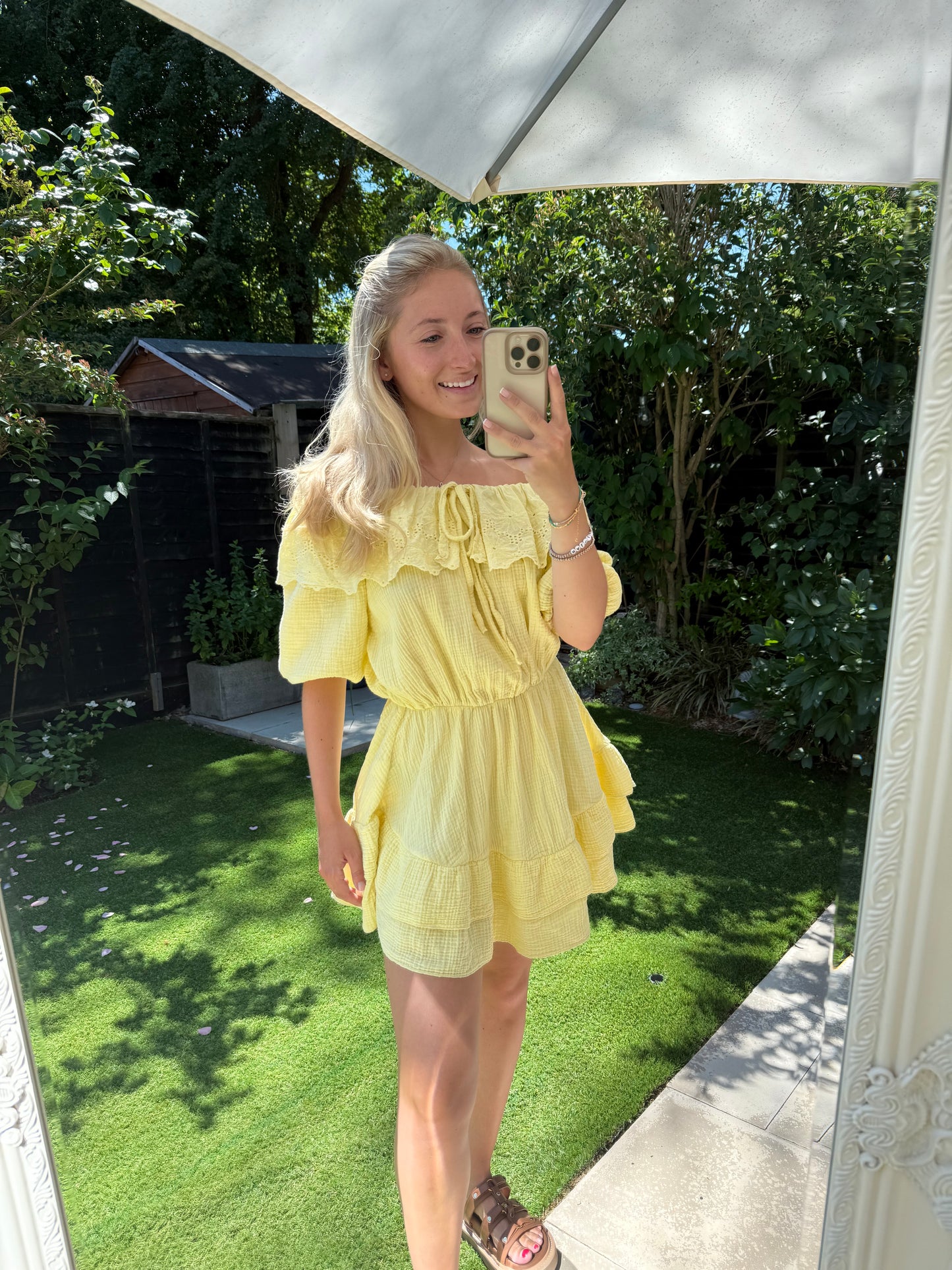 Gracie frill dress