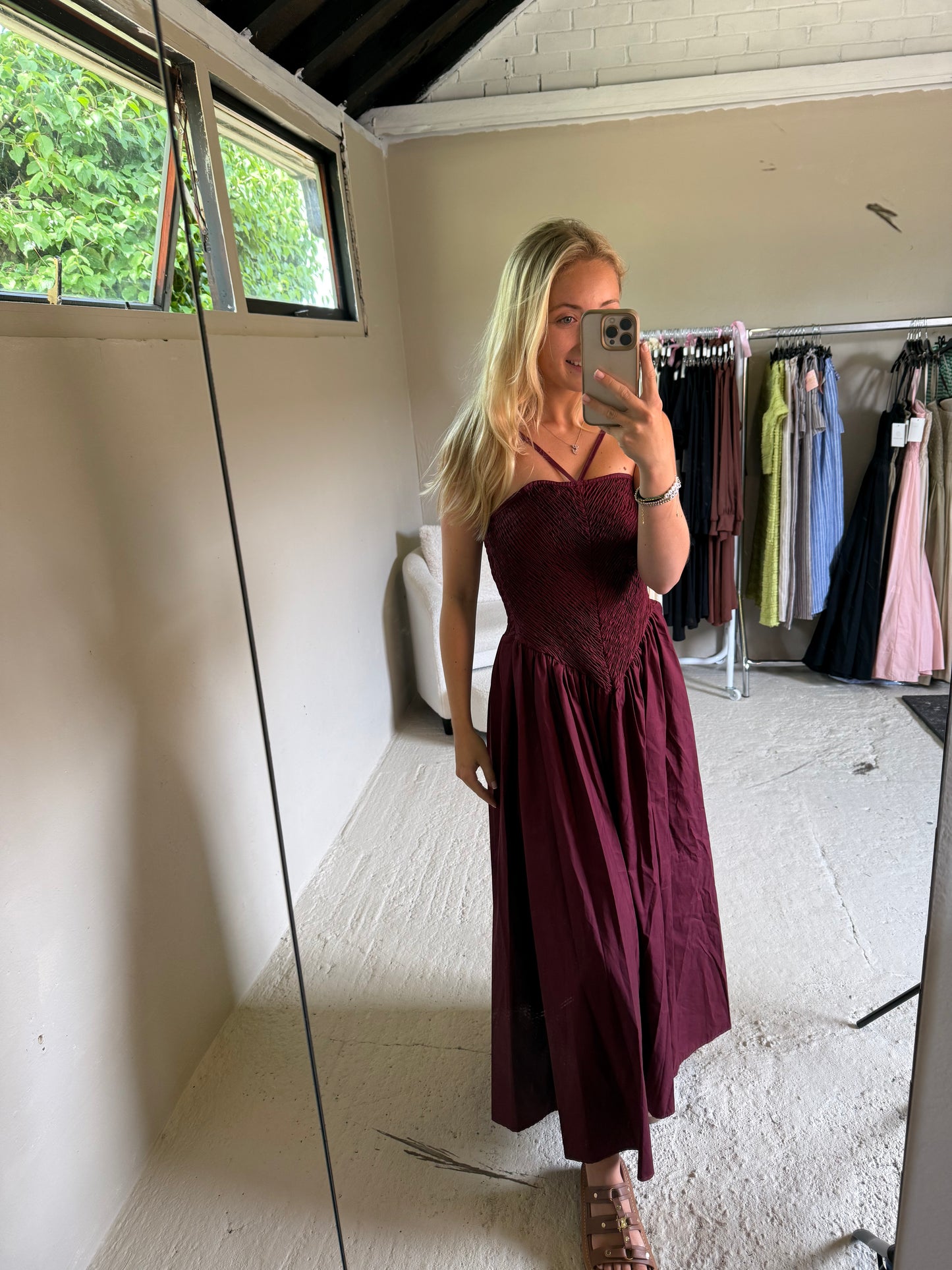 Hallie Midi Dress